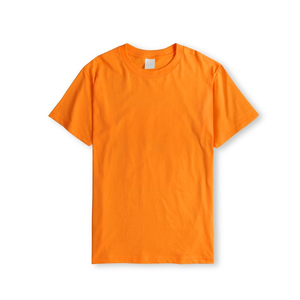 Fabricant OEM, vente en gros, t-shirts pour hommes 100% coton, grande taille, décontractés, impression de logo personnalisée sur le devant, motif, col rond, écologiques - Product Image 3