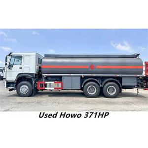 Camión Cisterna Usado Howo 6x4 con Motor Diésel de 371HP, Tracción 4x2, Material de Acero para Almacenamiento de GLP y Productos Químicos - Product Image 3