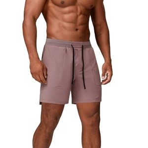 Men's Vintage 4-Inch Basketball Shorts Quick-Dry Breathable Spandex/Cotton Double <b>Layer</b> High <b>Mid</b> Plus Size Elastic Waist Casual - Product Image 3