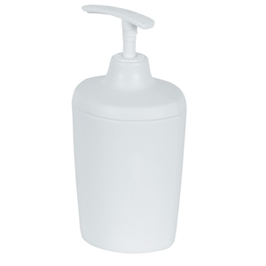 Collezione Spirella Lemon, Dispenser di Sapone Liquido 11x8.5x16, ABS e Polipropilene, Bianco - Product Image 2