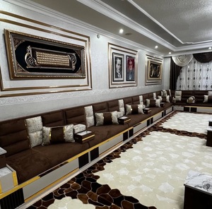 Conjunto de Sala de Estar Tradicional Árabe Majlis |   Antiguo |   Tela Plegable Extensible Modular |   Personalizable |   Envío Gratuito a Todo el Mundo - Product Image 2