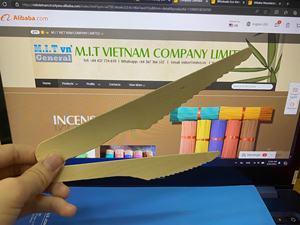 High Quality <b>Disposable</b> Wooden Knives for <b>BBQ</b>, Camping, and Event Supplies - Product Image 3