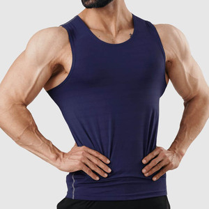 Fitness Workout Muscle Training Tank Top Bodybuilding Quick Dry Gym <b>Vest</b> <b>Stringers</b> custom logo - Product Image 6