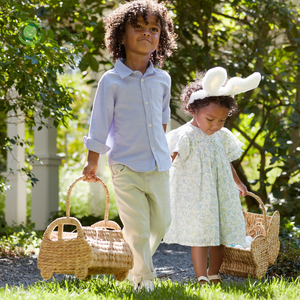 ตะกร้าของขวัญรูปทรงรถอุปกรณ์เสริมสำหรับบ้านวัสดุธรรมชาติที่ปลอดภัยต่อสุขภาพและสวยงามขายส่ง - Product Image 5