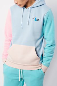 เซ็ตเสื้อมีฮู้ดและกางเกงขาสั้นของผู้ชายชุดวิ่งผ้าฝ้ายแนวสตรีทชุดวิ่งลำลองแบบถักสองชิ้นสำหรับฤดูร้อน - Product Image 3