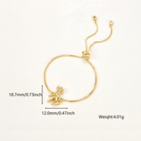 Bracciale con ciondoli a forma di cigno e cane, lunghezza regolabile, personalizzabile, per donne e bambini, gioielli alla moda, placcato oro 18k