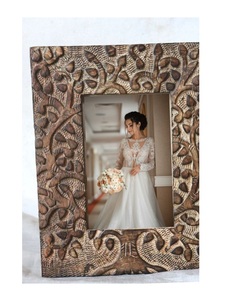 Wholesale Direct Factory Price Handmade Photo <b>Frames</b> Made Natural Mango Wood Customizable Size Directly India Manufacturer Home - Product Image 2