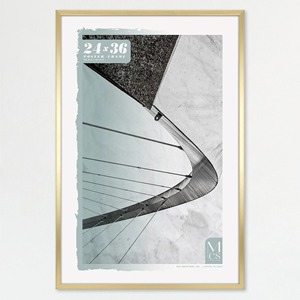 Stylish Geometric Pattern Metal <b>Photo</b> <b>Frame</b> with Soft <b>Gold</b> Finishing Perfect for Art Lovers and Statement Decor Walls - Product Image 5