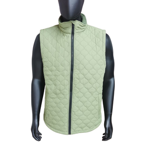 Hombres al por mayor Puffer chaleco aislado y resistente al agua al aire libre hombres puffer chaleco - Product Image 4