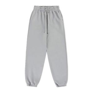 Pantalon de jogging personnalisé en coton uni à imprimé bouffant Pantalon de jogging brodé Baggy surdimensionné en polaire marron pantalon de survêtement pour homme - Product Image 1