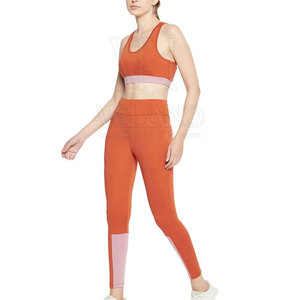 Conjunto de Yoga Sólido para Mujer 2026, Dos Piezas, Hecho a Medida, Leggings Sin Costuras Ajustados, Alta Elasticidad, Estiramiento en Cuatro Direcciones, Transpirable, Secado Rápido - Product Image 2