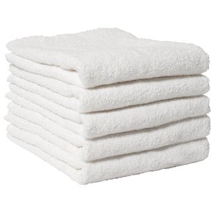 Ensemble de serviettes de bain et de mains écologiques de couleur unie en coton peigné de luxe durable Absorbant de qualité hôtelière Hilton pour tapis de bain et de baignoire - Product Image 3