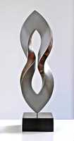 Dancing Couples Sculpture en métal Magnifiquement conçu Fantastique pièce maîtresse de table Trending Design Article luxueux