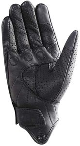Gants de course d'été unisexes en cuir de vachette court perforé design imperméable de protection pour motards de rue équipement de moto - Product Image 4