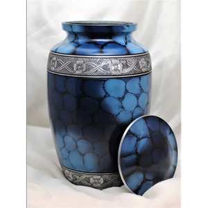 Indian-made European Style <b>Stone</b> Cremation Urn Aluminum Adult <b>Memorial</b> Keepsake for Pet and Baby Funerals - Product Image 1