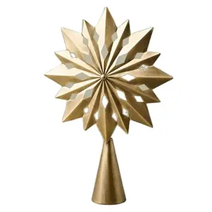 Oude Antieke Luxe Designer Decoratieve Ster Stand Home Decor Tafelblad Best Verkopende Kerstversiering Ster