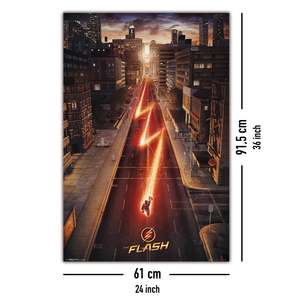 Modern Style the Flash Main <b>Poster</b> Made of Paper for Wall Decor - Product Image 4