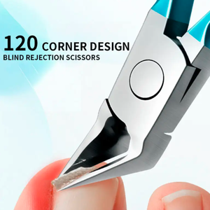 120 Degrés Sharp Lame Droite Incarnés Coupe-Ongles Épais Coupe-Ongles Cuticules Art Manucure Pédicure Soins Ciseaux À Ongles Outil - Product Image 4