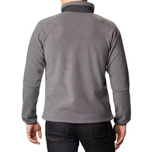 Veste en polaire décontractée pour homme, couleurs personnalisées |   Couche intermédiaire thermique de performance 240 g/m² |   Vêtements de sport OEM, broderie sur le devant - Product Image 3