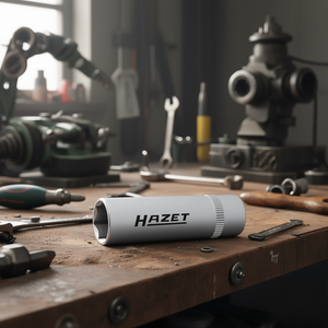 Hazet Long Metric Square 1/4'' 6-Point Hexagonal <b>Socket</b> with Traction Profile - Product Image 3