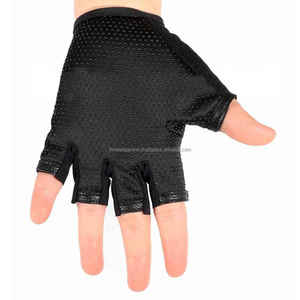 Brussels ถุงมือครึ่งนิ้วสำหรับเด็ก, ถุงมือกีฬาขี่จักรยานสำหรับเด็กกันลื่นระบายอากาศได้ดีสำหรับกิจกรรมกลางแจ้ง - Product Image 3