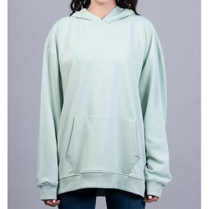 Bonne qualité Offre Spéciale surdimensionné blanc pull à capuche femmes épais polaire à manches longues grande taille sweat pour l'automne et l'hiver - Product Image 1