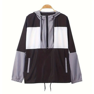 Chaqueta Cortavientos Impermeable de Alta Calidad para Hombre, Diseño Nuevo, para Otoño e Invierno, con Múltiples Bolsillos, Cuello Alto, en Tela de Lona - Product Image 4