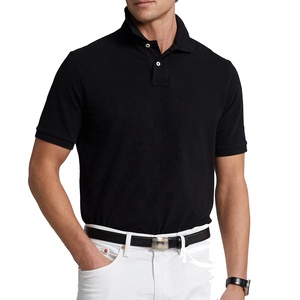 100% coton sport chemise de golf en gros nouveau polo hommes polo demi manches avec broderie d'impression personnalisée - Product Image 1