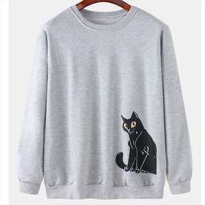 Vente en gros de chemises pour hommes en coton biologique Nouveaux sweatshirts stylés, décontractés et respirants Sweat-shirt personnalisé imprimé en 3D pour hommes - Product Image 2