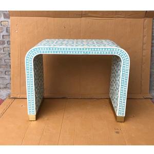 Il <span class=keywords><strong>tavolo</strong></span> intarsiato in ossa di eminenza di mezzaluna crea un esemplare artigianale di innovazione artistica da parte di artigianato A mezzaluna - Product Image 2