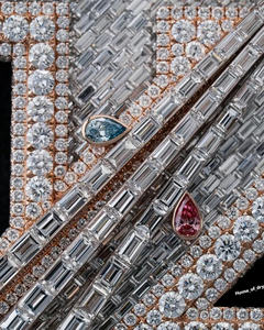 Collar con Colgante de Signo de Dólar Personalizado con Diamantes Estilo Baguette, Collar de Lujo Hip Hop con Dijes de Dinero - Product Image 2