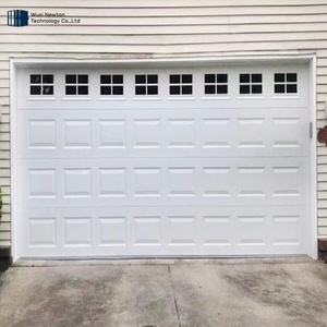 Porte de <span class=keywords><strong>garage</strong></span> sectionnelle verticale résistante aux intempéries <span class=keywords><strong>avec</strong></span> surface finie, offre en gros - Product Image 2