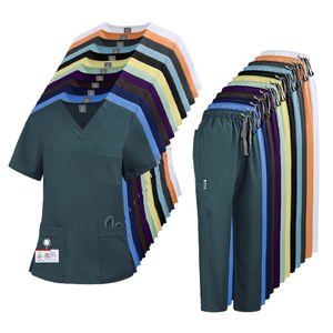 Conjuntos de Uniformes Médicos Personalizados para Hombre y Mujer, Uniformes de Enfermería Cómodos para Hospital, Ropa de Trabajo - Product Image 2