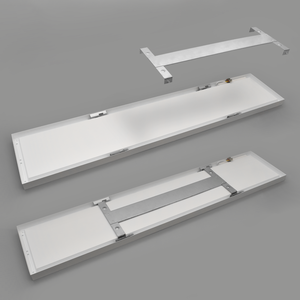Panneau lumineux LED encastré 5CCT, garantie 7 ans, installation facile, 26-<span class=keywords><strong>32W</strong></span>, 140lm/W, 625x625, design épuré, pour supermarché, montage en surface - Product Image 2