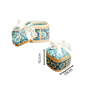 กล่องของขวัญไม้ไผ่กล่องเก็บของไม้ไผ่กล่องของขวัญน่ารักจากเวียดนาม - Product Image 1