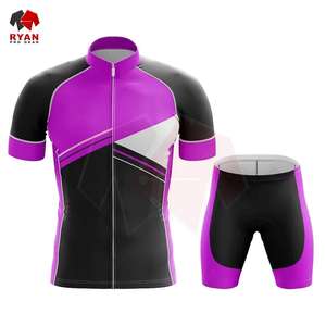 Uniforme de cyclisme professionnel pour hommes Uniforme de cyclisme pour hommes de haute qualité Conception personnalisée Respirant Séchage rapide Logo personnalisé - Product Image 3