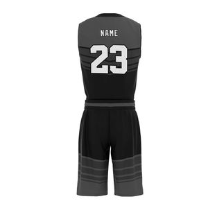 เครื่องแบบบาสเก็ตบอลสำหรับเยาวชนชุดเล่นกีฬาออกใหม่ออกแบบโลโก้ของคุณเอง - Product Image 3