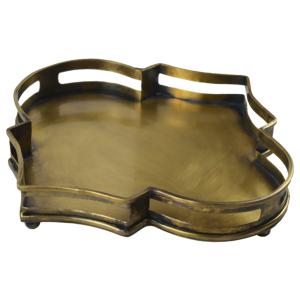 Bandeja de Metal Sólido Hecha a Mano para Servir, Acabado Pulido, Grado Comercial, Apta para Lavavajillas, Restaurante en Casa, Decoración de Boda - Product Image 2