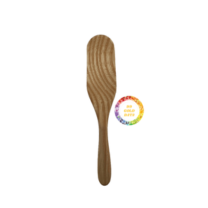 Cucharas de cocina de madera Premium duraderas y resistentes al calor para utensilios de cocina antiadherentes - Product Image 4