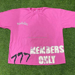 2024 Camiseta informal para hombre 220gsm Algodón/Fibra de bambú Camisetas para hombre de Pakistán - Product Image 6