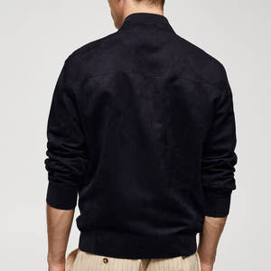 High Selling Long Sleeved Premium Quality Made <b>Men</b> Suede Leather <b>Jacket</b> Zipp Up Stylish Look Factory Selling <b>Men</b> <b>Trucker</b> <b>Jacket</b> - Product Image 3