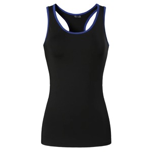 Personnaliser 100% coton séchage rapide chemise pour femmes décontracté uni femmes maillots élégant en gros été respirant débardeur - Product Image 4