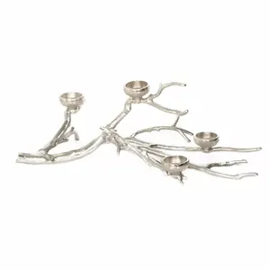 Wholesale Christmas Home Decoration Metal Candle Stand Aluminum Casting Votive Holder <b>Lantern</b> Votive Holder for Candle Lighting - Product Image 1