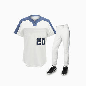 Conjunto de pantalones de Jersey de béisbol sublimado personalizado para hombre Ropa deportiva de equipo juvenil transpirable para uniformes de béisbol o Softbol - Product Image 1