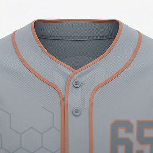 Camiseta de Béisbol Personalizada con Nombre y Número, Tela de Alta Calidad, Ideal para Entrenamientos de Equipos y Juegos Competitivos - Product Image 6