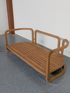 Sofá de Madera de Teca para Exteriores, 2 Plazas, Sillón Lounge para Patio, Piscina, Jardín, Hotel, Villa, Resort, Fabricante de Muebles de Indonesia - Product Image 5