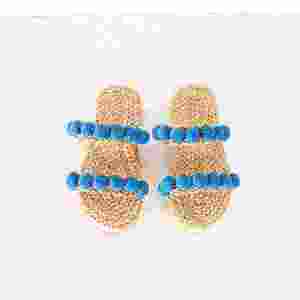 Jacinto de agua para zapatillas Ecológico Interior Abierto Sostenible Cómodo Estilo de vida natural de moda Hecho en Vietnam - Product Image 2