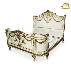 Camas de Madera de Estilo Clásico de Lujo, Tamaño King, con Diseño de Lujo, Hechas de Madera Maciza, Muebles de Hotel - Product Image 1