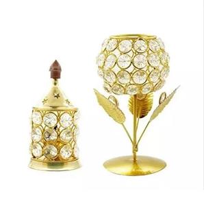 Vela votiva de acero inoxidable plateada hecha a mano de una sola pieza de calidad superior para decoración del hogar recién llegado - Product Image 2