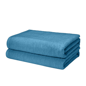 Serviettes de bain 100% coton avec logo personnalisé Technique de fabrication à sec Logo imprimé Ensemble de serviettes de bain pour hôtel et maison Fournisseur en gros - Product Image 1